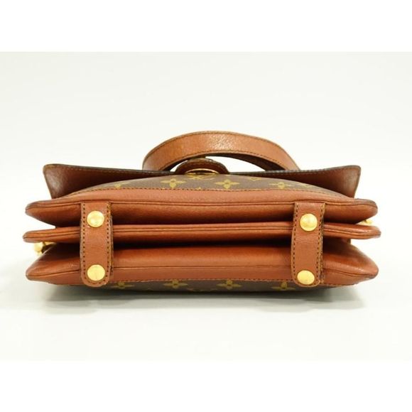 Louis Vuitton Sac Vendome Monogram Shoulder Bag Handbag Brown - Picture 3 of 9